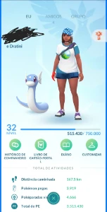 Conta Pokemon GO lvl 32