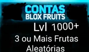Roblox conta Blox Fruit Lvl1000+