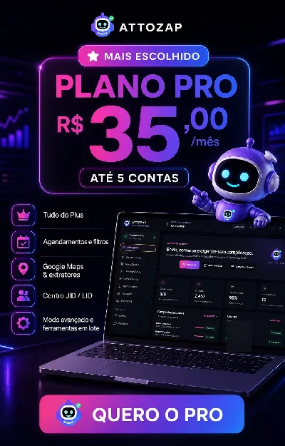 Maturador e Disparador de  [conteúdo removido] app - Attozap - Outros