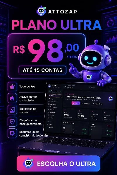 Maturador e Disparador de  [conteúdo removido] app - Attozap - Outros
