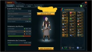 CONTA RUNESCAPE MAX RS
