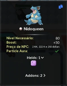 Conta PXG lvl 236 server Omega - PokeXGames