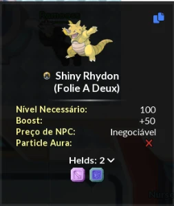 Conta PXG lvl 236 server Omega - PokeXGames
