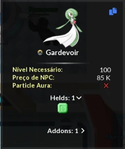 Conta PXG lvl 236 server Omega - PokeXGames
