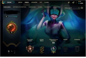 CONTA LOL - SMURF - COM 2 SKINS ULTIMATES E MAIS 19 SKINS - League of Legends