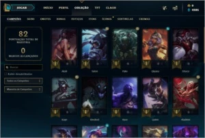 CONTA LOL - SMURF - COM 2 SKINS ULTIMATES E MAIS 19 SKINS - League of Legends