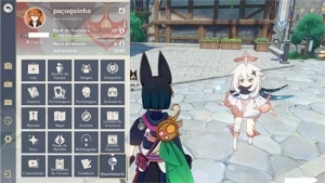 Conta genhsin com 7 personagens 5* e 3 armas 5* e +++ - Genshin Impact