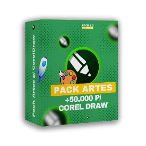 Pack Corel Arquivos Editáveis Atualizado +50.000 Artes