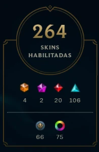 CONTA RIOT 2012 LVL 503  (MMR ALTO) - League of Legends LOL