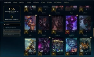 CONTA DIAMANTE 1 - MMR MESTRE 54% WR - League of Legends LOL