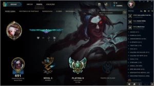 Conta no LoL - League of Legends