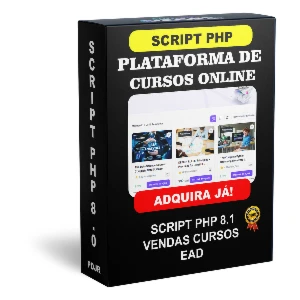 Script Php Ead Plataforma de Cursos Online - Outros