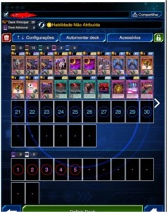 Acc Duelinks Deck Tier 1 Meta E 2 Bilhetes Sonho70mil Chaves - Outros