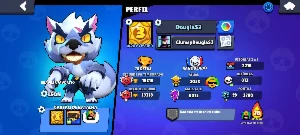 Conta Brawl Stars 19.300 troféus + 73 brawlers (9 lendários)
