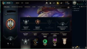 Conta de lol prata 110 champions e 58 skins - League of Legends