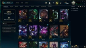 Conta de lol prata 110 champions e 58 skins - League of Legends
