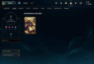 Conta FERRO 4 | 0 PDL / Lol (League Of Legends) Elomoon