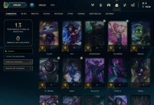Conta FERRO 4 | 0 PDL / Lol (League Of Legends) Elomoon