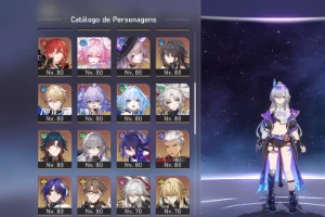 🌟 Honkai Star Rail End Game Com Varios T5