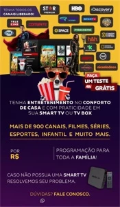 Todos os canais e muitos filmes - Assinaturas e Premium