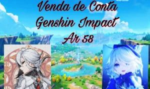 Conta de Genshin Impact Ar 58