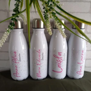 Garrafa 500 ml Personalizada para Casamento - Artesanato e Personalizados