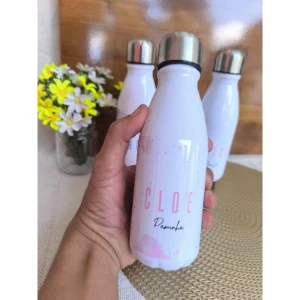 Garrafa 500 ml Personalizada para Casamento - Artesanato e Personalizados