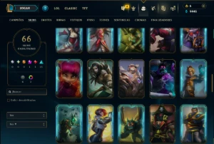 Prata 3 com 85 Champs e 66 Skins ( Mais de 80 Jogos ) - League of Legends LOL