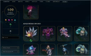 Conta LOL de 2014 Diamante 3 46K de Essencia e all champs - League of Legends