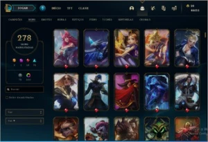Conta LOL de 2014 Diamante 3 46K de Essencia e all champs - League of Legends