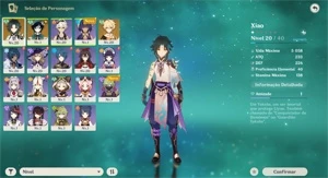 Reroll xiao+venti ar 19 - Genshin Impact