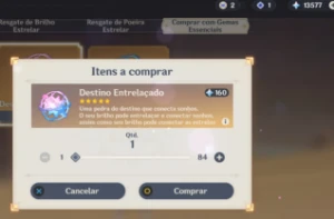 Genshin Impact Ar 58 13K De Gemas