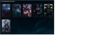 LVL 270 PLATINA 3 QUASE TODOS OS CHAMPS - League of Legends LOL