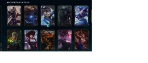 LVL 270 PLATINA 3 QUASE TODOS OS CHAMPS - League of Legends LOL