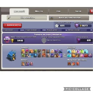 CV 12 OU TH12 C.O.C CLASH OF CLANS BARATO D+