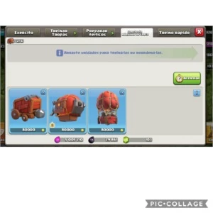 CV 12 OU TH12 C.O.C CLASH OF CLANS BARATO D+