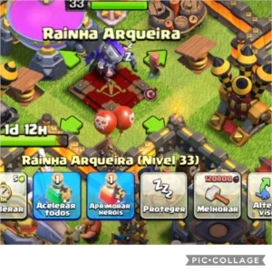 CV 12 OU TH12 C.O.C CLASH OF CLANS BARATO D+