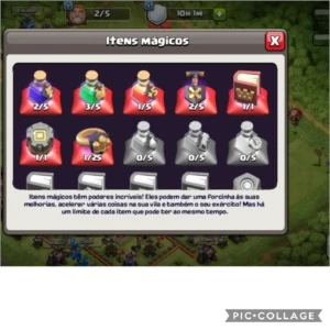 CV 12 OU TH12 C.O.C CLASH OF CLANS BARATO D+