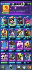 CONTA CLASH ROYALE, ARENA 15