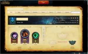 CONTA DE LOL 100% UNRANKED+36 CAMPEÕES+10 SKINS/LENDÁRIA - League of Legends