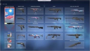CONTA VALORANT OURO + SKINS
