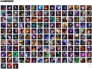 Conta prata 3 com 153 Champs e 121 Skins + 5 Vitoriosas - League of Legends LOL