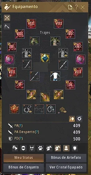 Conta End Game 900Gs+, Lvl 66, Armas X, No Steam, Nick Fake - Black Desert