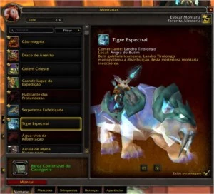 WoW 475 ilv 20785 conquista spctral tiger e muito mais - Blizzard