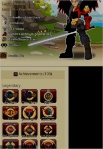 Conta aqw com muitas heromarts e hardfarms, preço otimo - Adventure Quest World