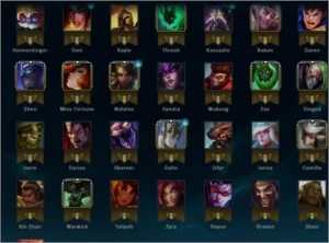 Conta League of legends - Ouro 3 100 pdl -  82 skin LOL