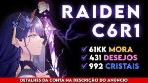GENSHIN IMPACT | AR 60 | 430 SUMMONS | RAIDEN C6R1