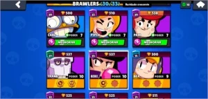 Conta Brawl stars