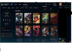 Conta league of legends LOL
