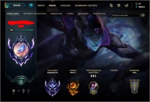 Conta de League Of Legends Diamante 3 LOL